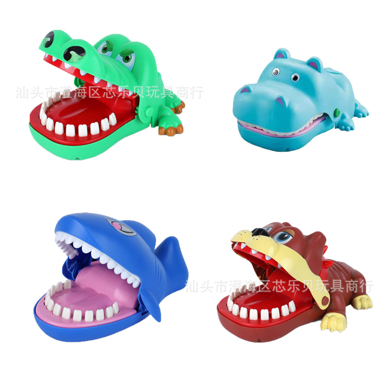 Entire toy Strange new Toys crocodile Shark Hippo originality Tricky Parenting interaction game Toys