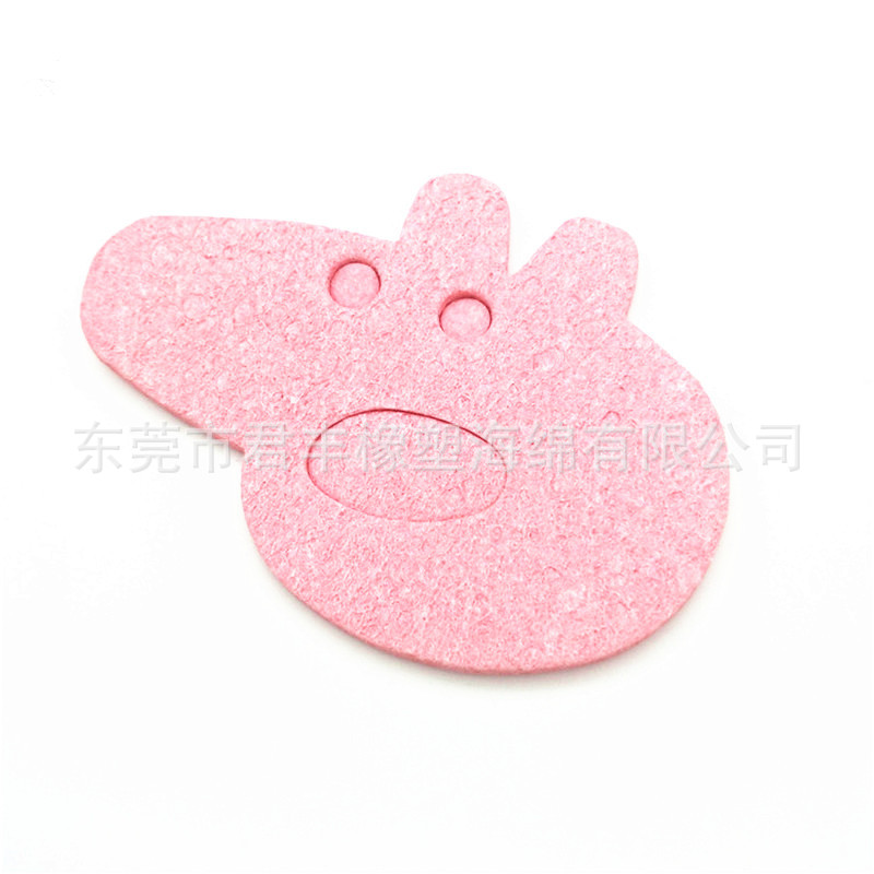 直销粉红小猪沐浴海绵 卡通搓澡神器 柔情亲肤滋生清洁海棉