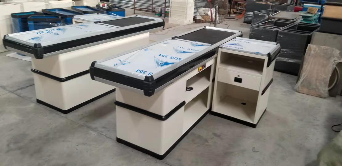 大中型超市商场商店电动自动收款台