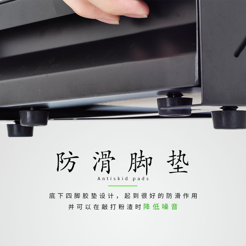 Commercial thickened drawer-type coffee grounds box stainless steel coffee knocking box coffee machine waste box supporting equipment