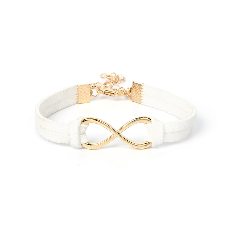 4g Weight No Inlaid Inlay Material Bracelets Classification Anniversary, Business, Travel Occasion Letter Pattern Women'S Gender Plating Design Simple Style Style Light Green, Grey, Rose Red, White, Beige, Red, Green, Blue, Black Color Fashion Braided Velvet Adjustable Bracelet 10