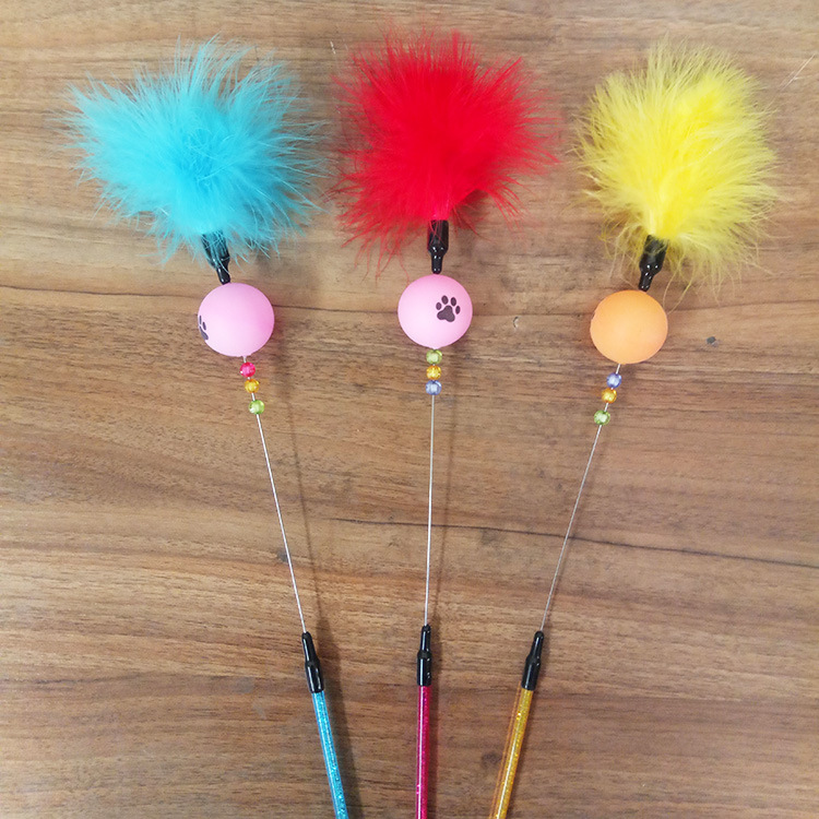 고양이 장난감 고양이 장난감 고양이 용품 애완 동물 장난감 깃털 종