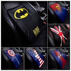Car accessories seat back cushion car lumbar support cartoon lumbar support cushion memory foam massage lumbar support