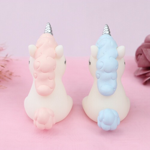 ins European girl heart unicorn baked cake decoration ornaments internet celebrity cute car interior decoration ornaments
