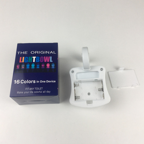 Creative LED Night Light 8 Colors 16 Colors New Model Toilet Sensor Light Wall Mounted Human Toilet Seat Light