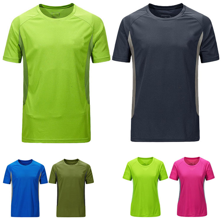 Quick dry travel sports women's T-shirt for men and women