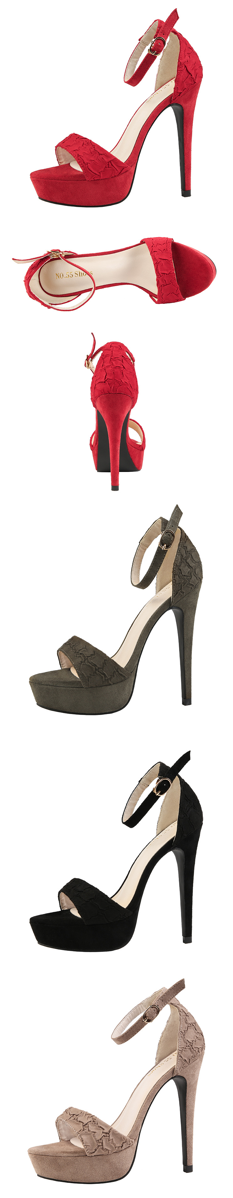 Chaussures été pour femme NO.55 SHOES en PU - Ref 3346498 Image 19