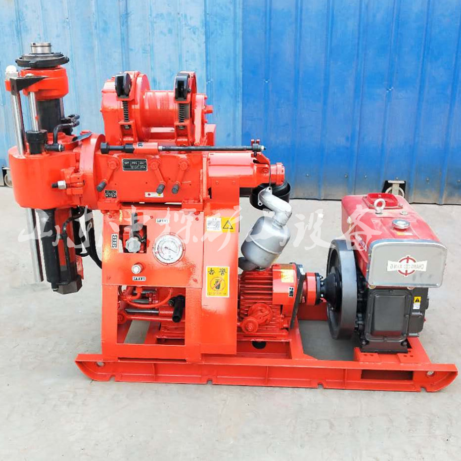 现货热销 地矿勘探钻机 全液压水井钻机岩心钻机 150米水井钻机