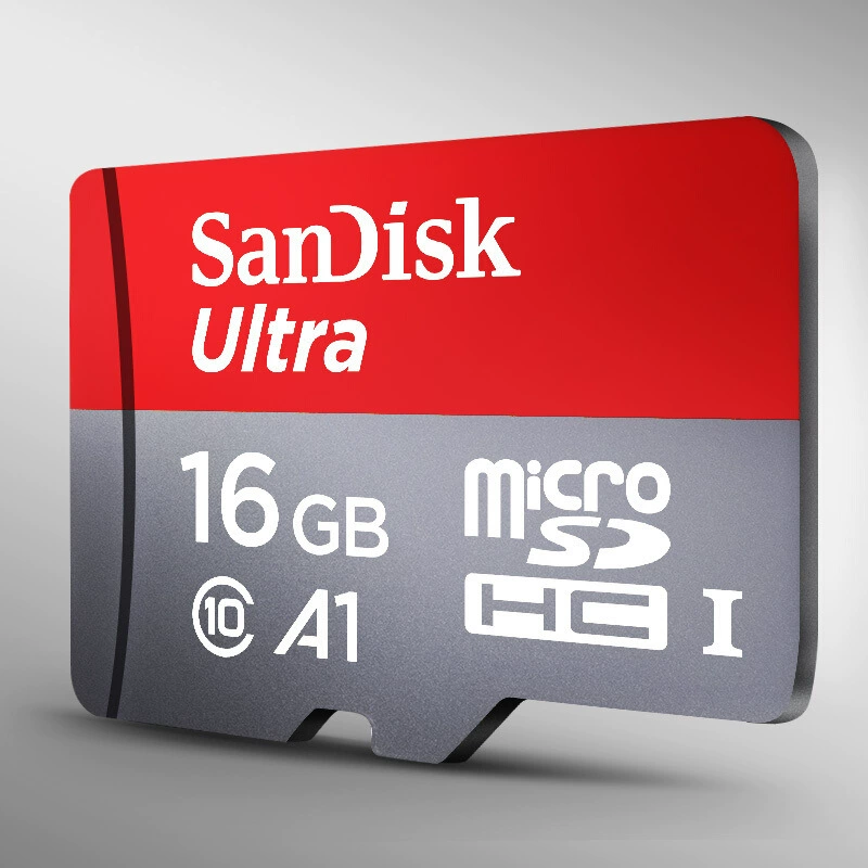 Карта памяти SD 16 ГБ TF (Microsd) C10 A1 высокоскоростная мобильная версия, новое место