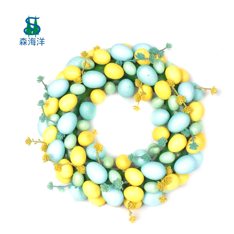 Huevo de Pascua directo de fábrica Garland primavera Pascua decoración Garland Pascua patio Decoración