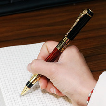 办公签字笔礼品笔型男520 宝珠笔 商务签字笔 金属水性笔激光logo