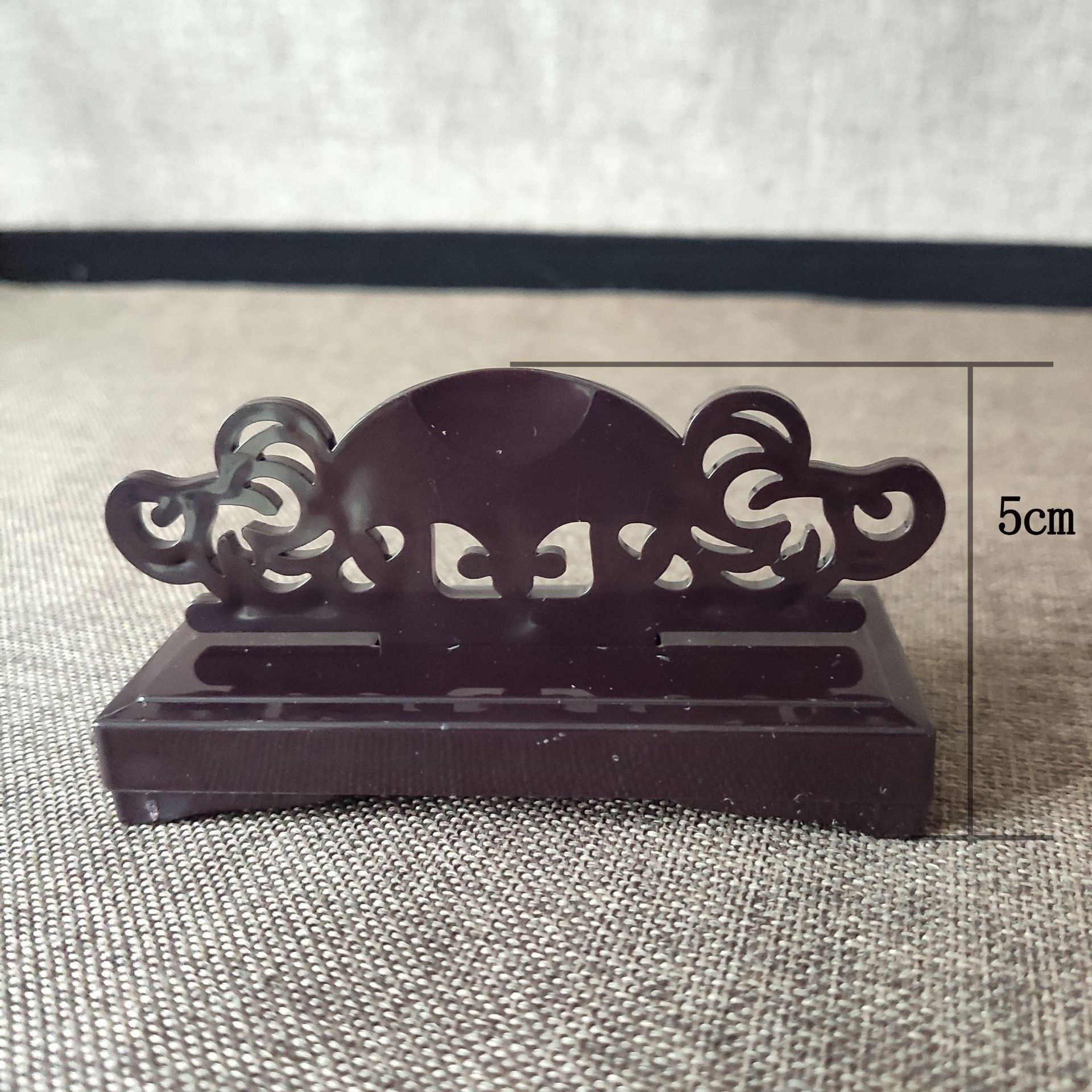 全塑红小座尺寸2