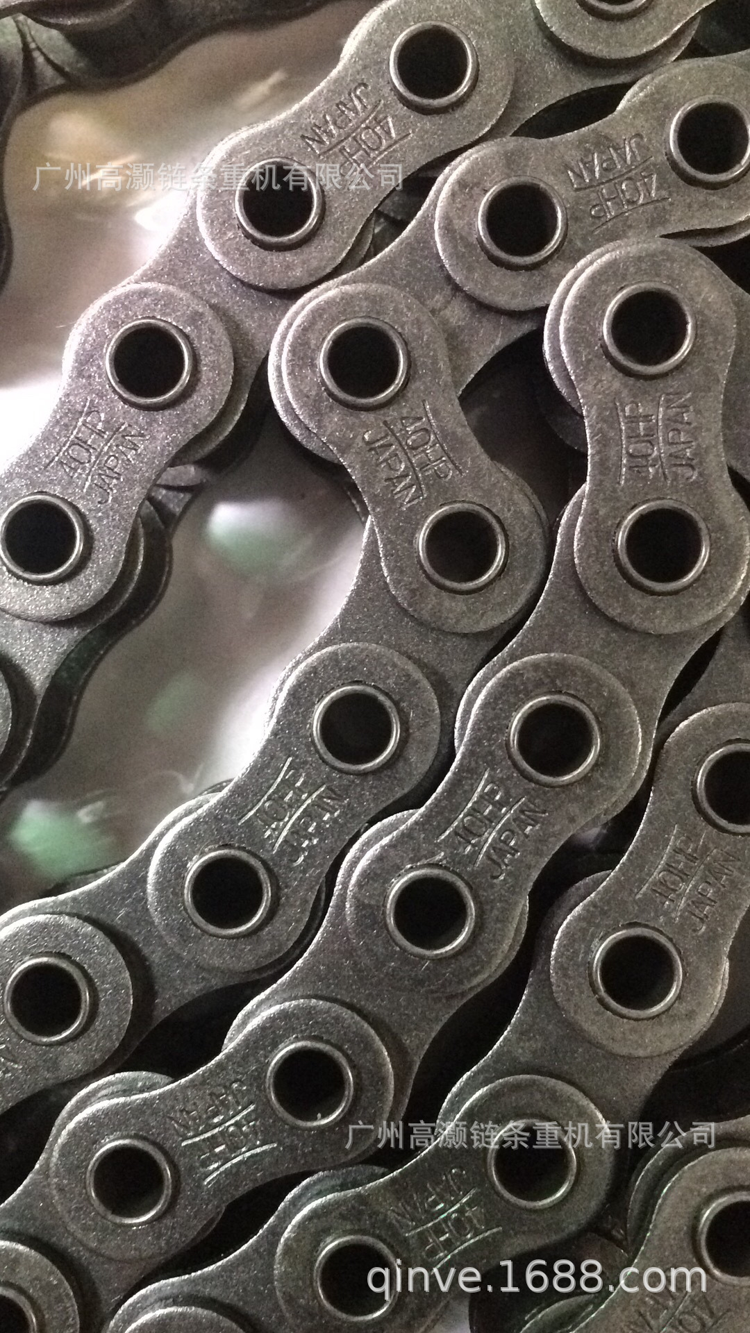 40HP 椿本空心销型RS40HP链条 不锈钢链条 工业用标准件传动件
