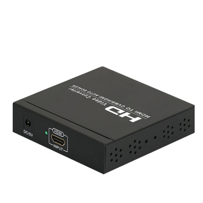 新品HDMI转AV+HDMI一分二 HDMI转换分配器 HDMI转CVBS 1080P高清|ms