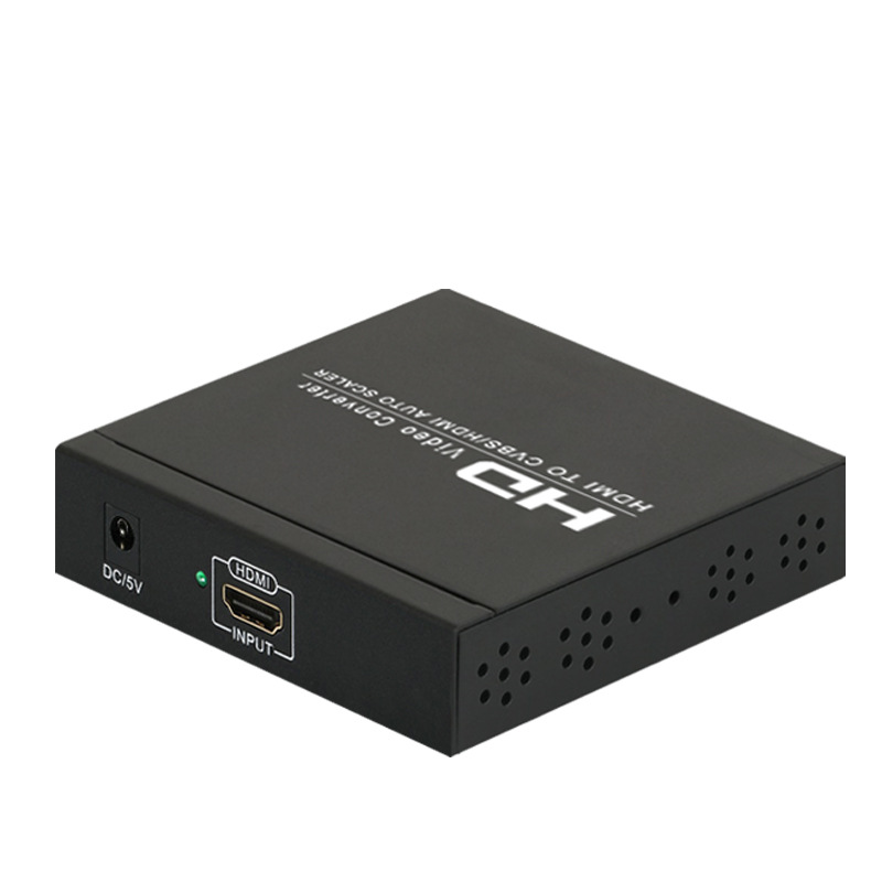 新品HDMI转AV+HDMI一分二 HDMI转换分配器 HDMI转CVBS 1080P高清|ms