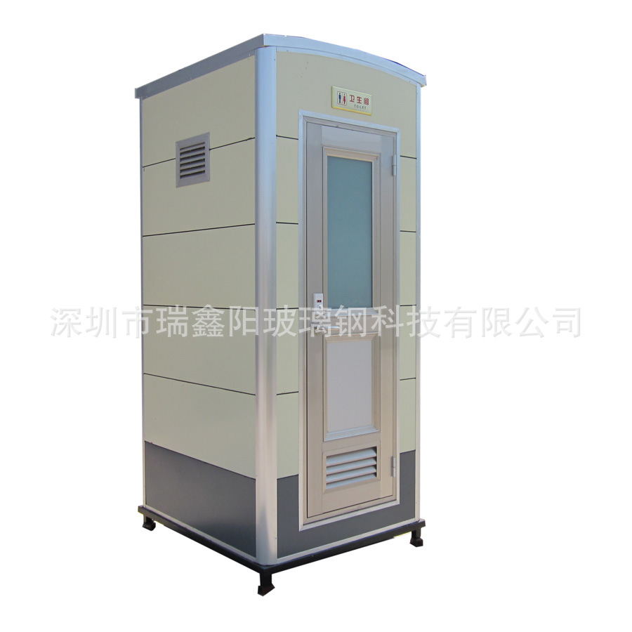 廠家批發 優良EPS夾層板廁所 雙廁位連體式 單體彩鋼廁所