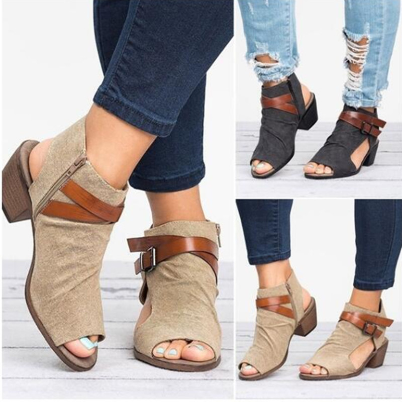summer fashionable high heels