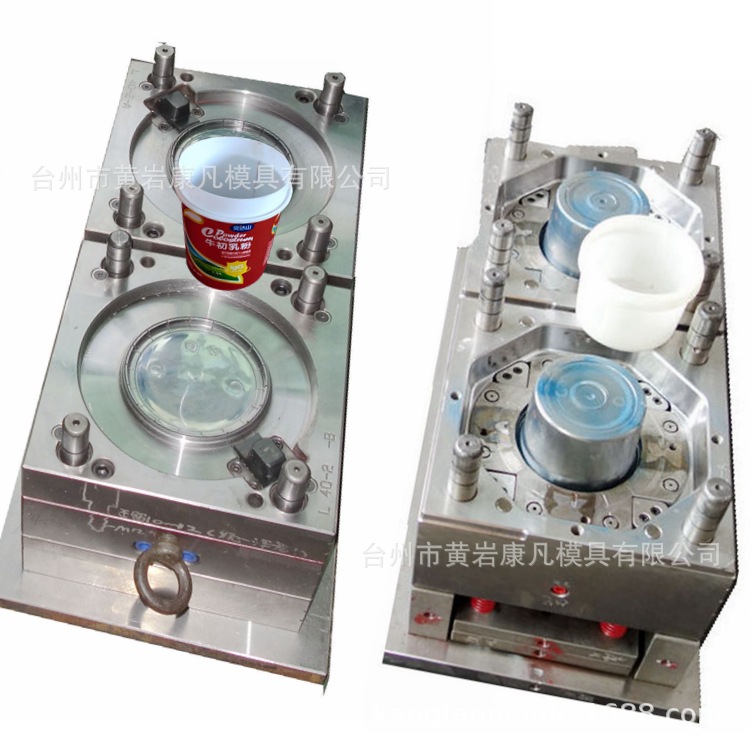 塑料食品桶模具，塑料包装罐模具塑胶桶模具 容器磨具