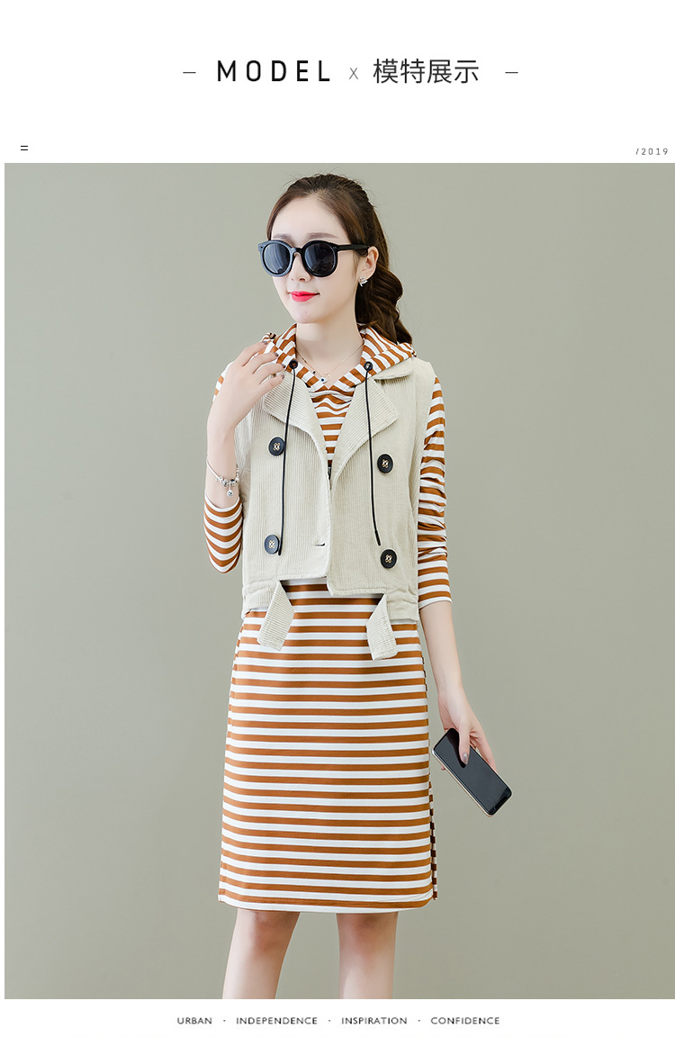 Costume femme en Velours côtelé - Ref 3333836 Image 13