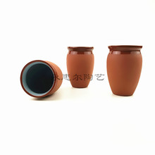 廠家生產永惠爾9258陶瓷杯 紅土口杯 紅陶12OZ杯