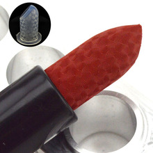 代销爆款口红硅胶粒 12.1mm口红硅胶模具 雕花logo设计现货供应