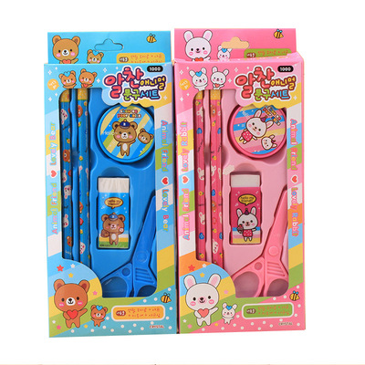 810创意文具文具套装礼盒 儿童生日小礼物 幼儿园奖品礼品批发|ms