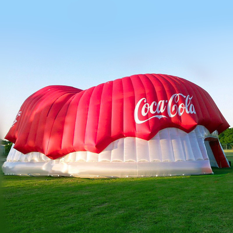 厂家批发广告展览充气帐篷户外野营帐篷支持跨境代发