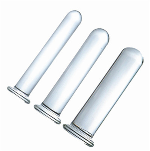 New small size glass dildo column adult products sexy masturbation anal plug sexy manufacturer dropshipping