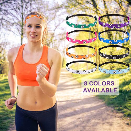 European and American popular sports headbands, candy-colored yoga headbands, headbands, running headbands with anti-slip hair accessories, wholesale