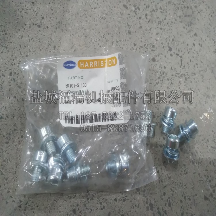 5K101-51130生产厂家高强度 六角螺栓