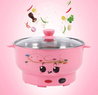 外卖火锅电火锅 电煮锅 学生多功能电煮锅 家用蒸锅宿舍煮面锅