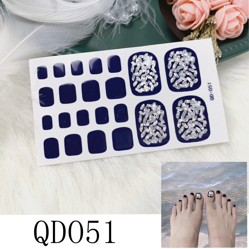 Casual Solid Color Stickers Nail Decoration Accessories 1 Piece display picture 2