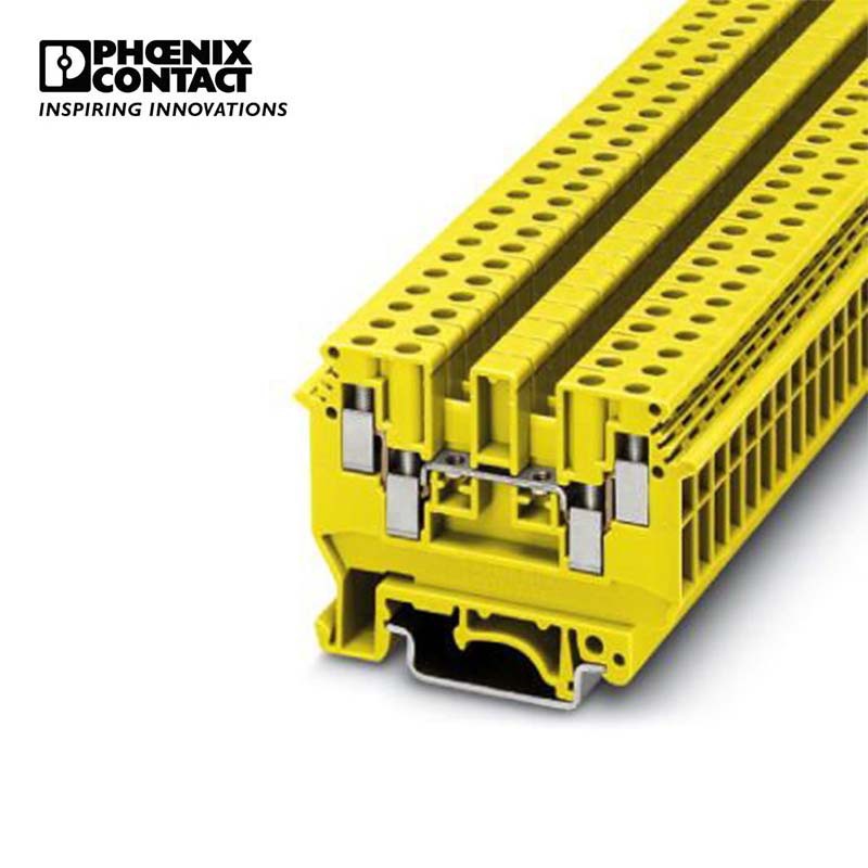 菲尼克斯 直通式接线端子 - UDK 4 YE - 3057173-50