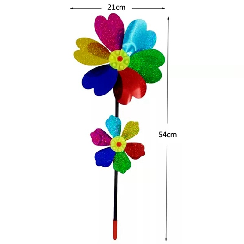 colorful plastic windmill toy