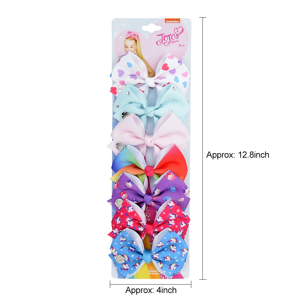 New Fashion Colorful Bow Hairpin Set display picture 4