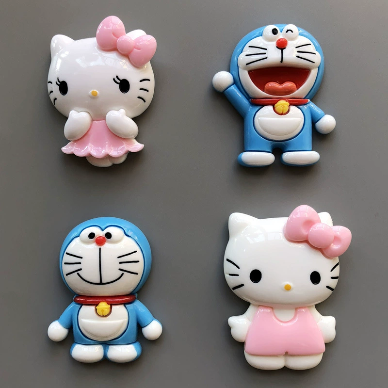 Hello Kitty, cartoon fridge magnet, strong magnet