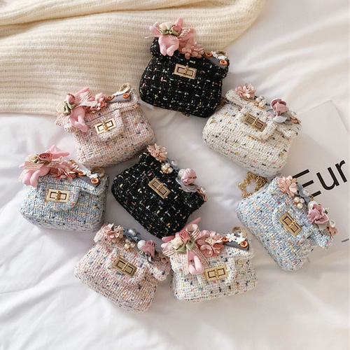 Wholesale Children's Bags  New Leather Little Girl Crossbody Bags Princess Accessories Coin Pouchs Foreign Trade