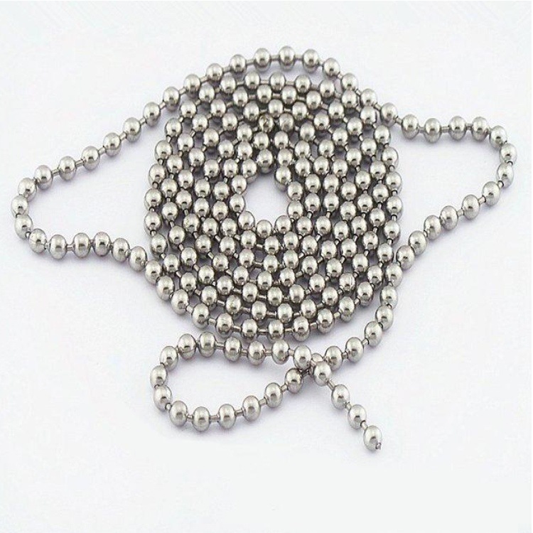 火花试验机配件 电极珠串 东莞不锈钢珠链2.5/4.0/4.5/5.0mm