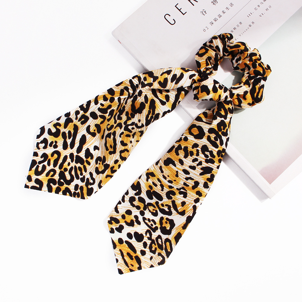 Mujeres Estilo Simple Leopardo Tela Liga Para El Cabello display picture 22