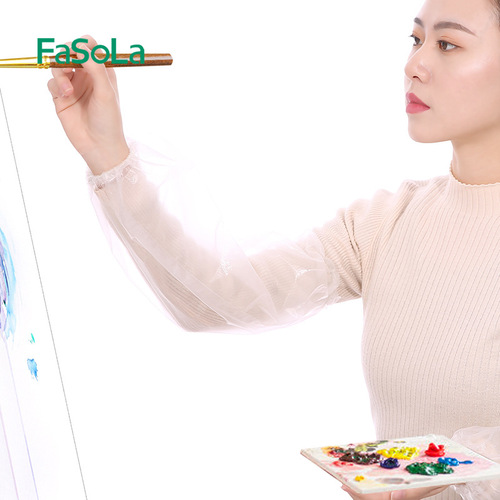 FaSoLa Disposable Waterproof Oil-Proof Kitchen Home Adult Sleeve Covers