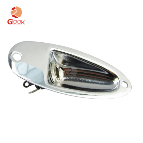 Electric Guitar Jack Slanted Boat-shaped Guitar Output Jack Socket Connection Hole Accessories Wholesale