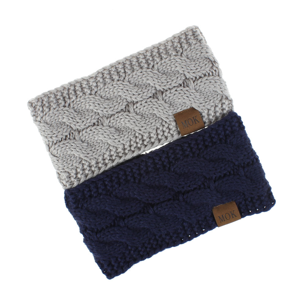 Fashion Stripe Knit Patchwork Hair Band display picture 6