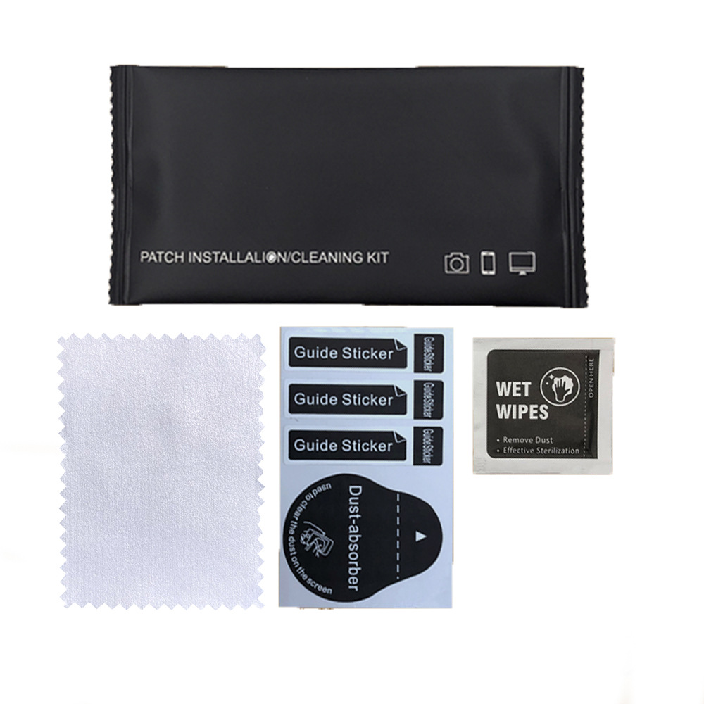 mobile phone Film Aids Alcohol package remove dust Tempered auxiliary clean suit customized LOGO