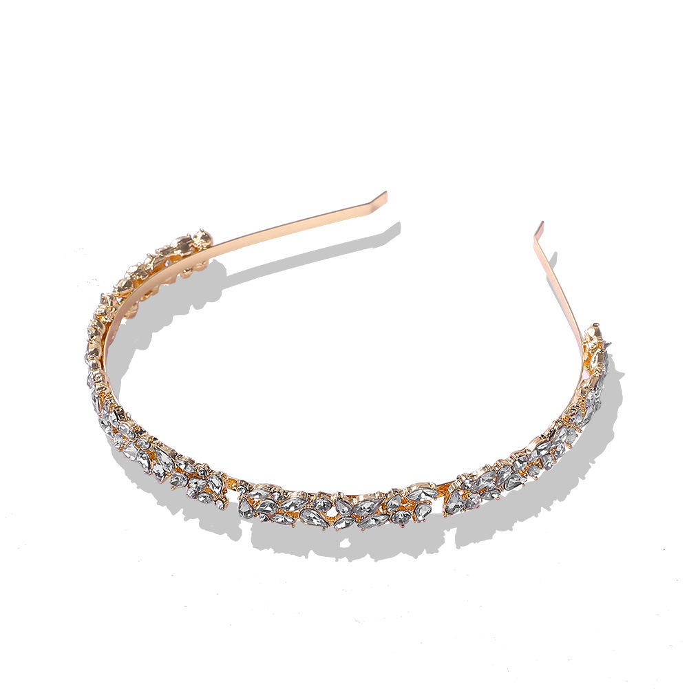 Alloy Diamonds Sens Headband Jewelry Accessories Trend Hair Accessories Wholesale display picture 4