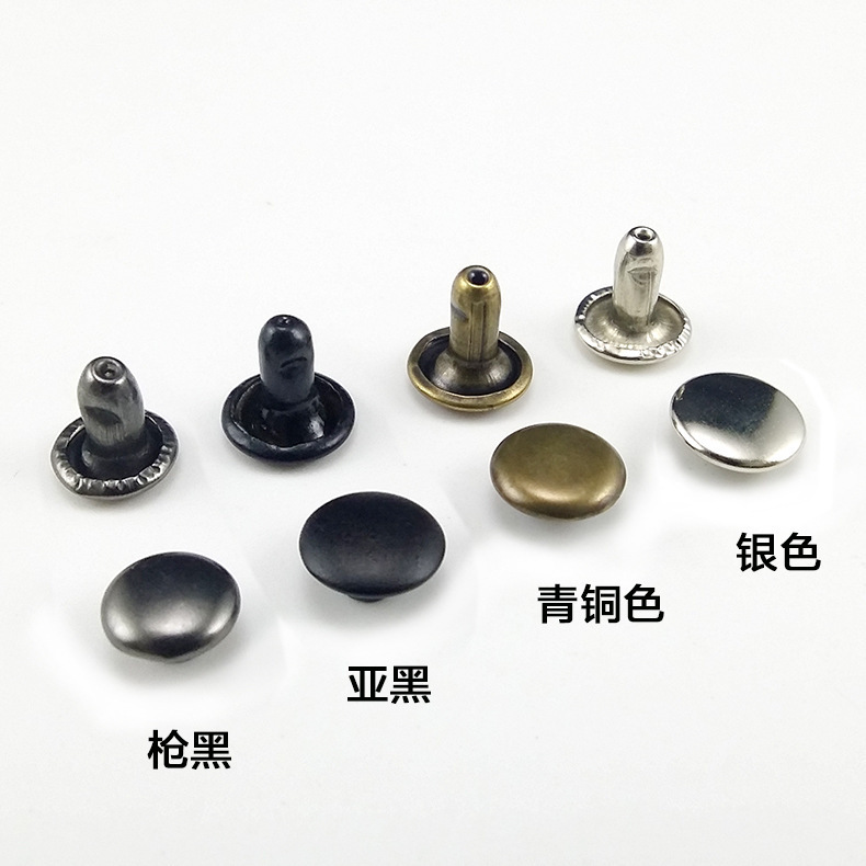 双面撞钉金属不锈钢字母铆钉扣皮革包包装饰铺料手工diy纽扣配件-阿里巴巴
