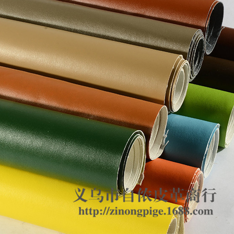 皮革批发优质环保PU纳帕纹人造革 环保多色可选厂家直供可现货