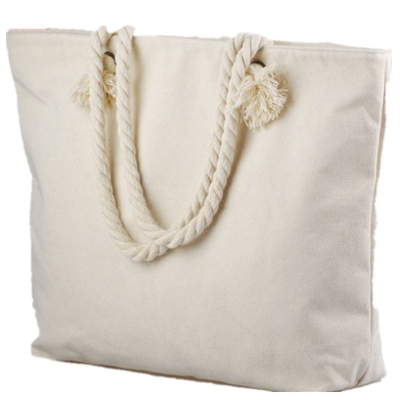 帆布手提袋子定制 广告礼品全棉帆布袋定做单肩包印字logo