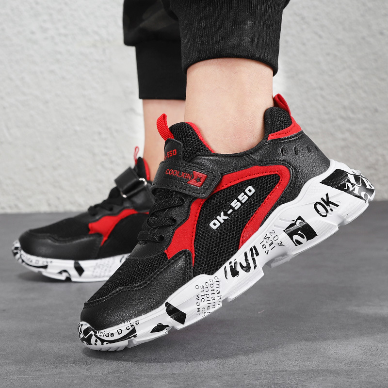 2019 Men&#39;s shoes Children&#39;s Sports Shoes men and women CUHK Net surface ventilation soft sole light Running shoes