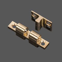 Factory direct supply of multi-specification copper contact balls, wardrobe cabinet door suction clips, door contact door suction clips, spring ball clips