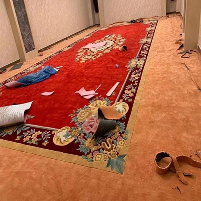 直接供应水洗羊毛地毯加密加厚毯客厅茶几卧室地垫可定制一件代发